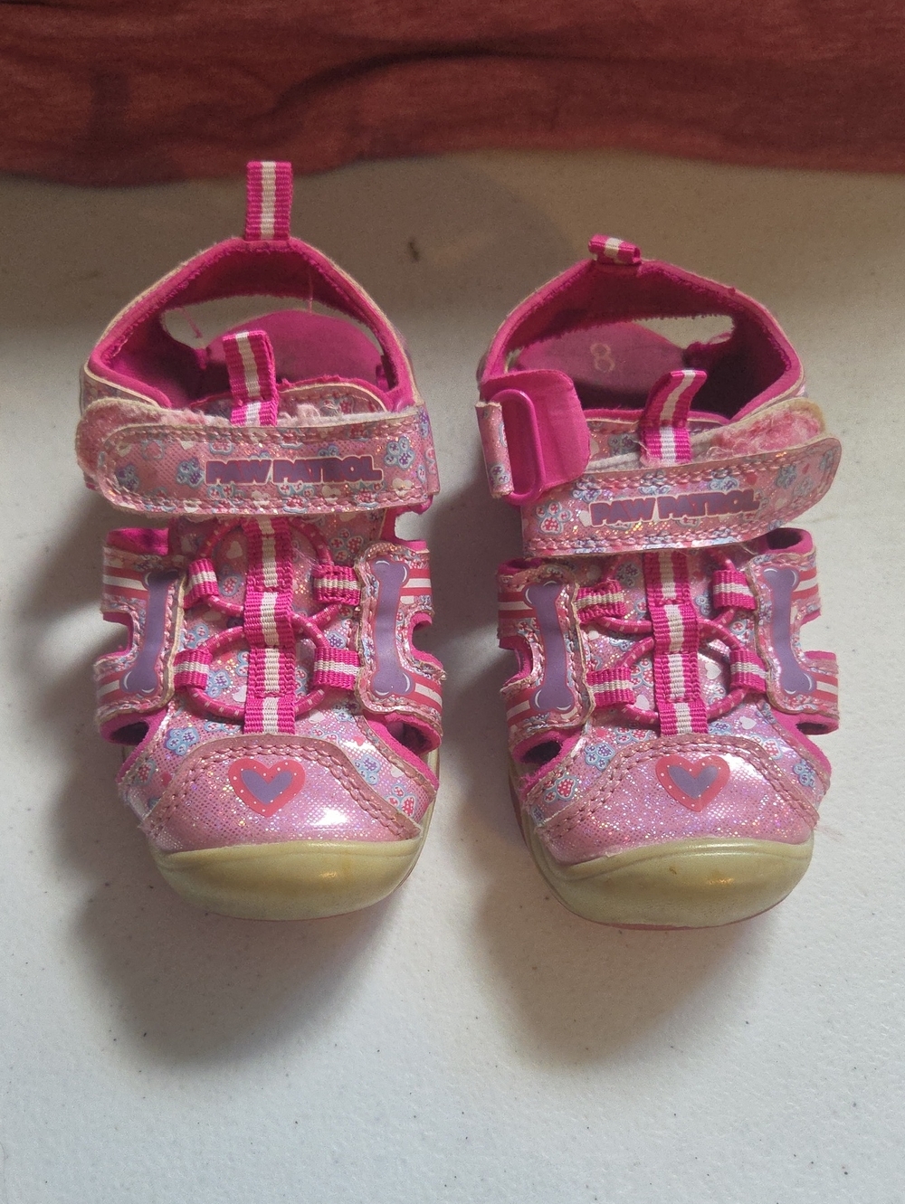 Paw Patrol Sparkle Heart Sandals